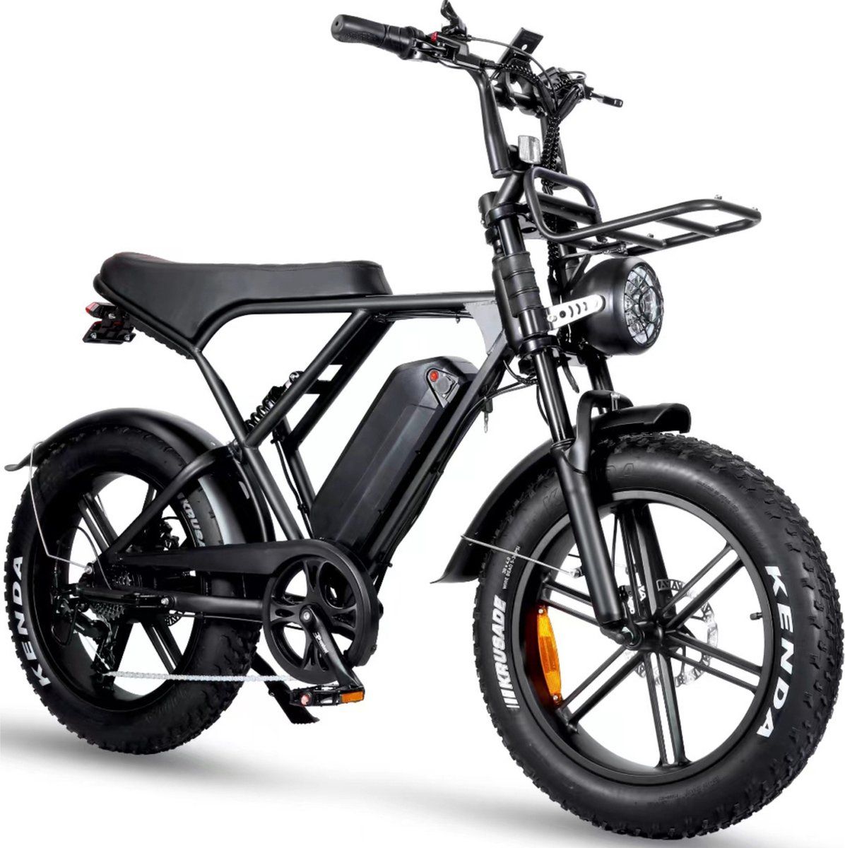 OUXI H9 Fatbike Zwart