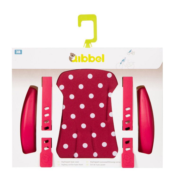 Qibbel Stylingset Luxe Polka dot Red