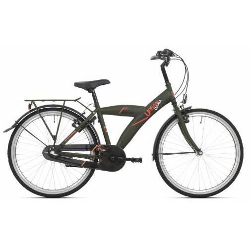 BikeFun 24inch Urban Mat groen